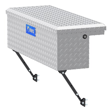 Uws Bright Aluminum 36 Truck Side Tool Box with Low Profile SpaceSaving Legs EC30361-MK2